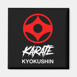 Imán Símbolo de Karate Kyokushin Entrenamiento de Dojo