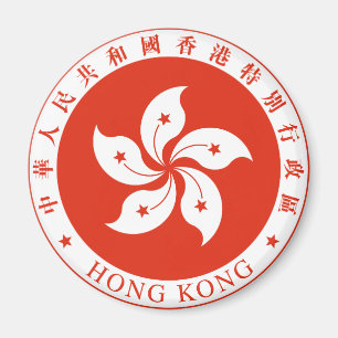 Imán Símbolo de la heralgia del Escudo de Armas de Hong