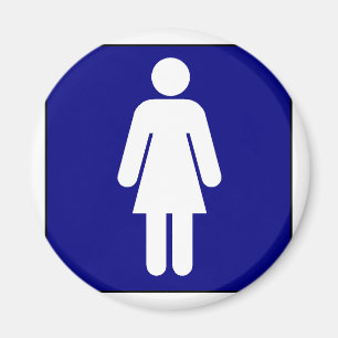 Imán Símbolo de la mujer