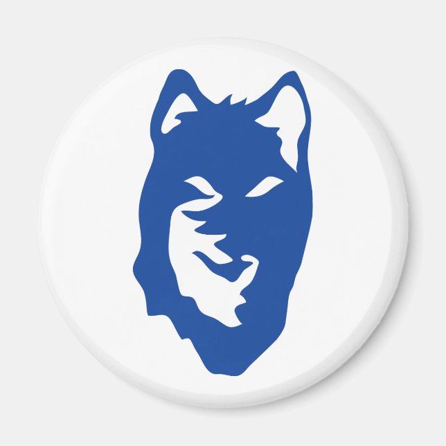 Imán Símbolo de lobo (Frente)