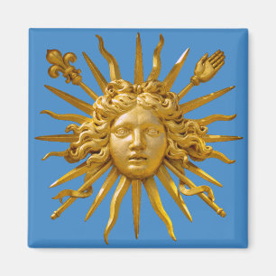 Imán Símbolo de Luis XIV el Rey Sol