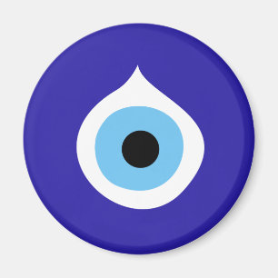Imán símbolo de mal ojo antiguo nazar fatima talisman 