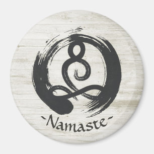 Imán Símbolo de meditación Pose Healer ZEN del instruct