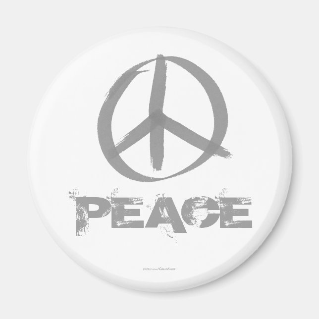 Imán Símbolo de paz (Frente)