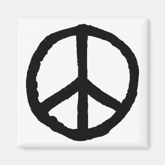 Imán Símbolo de paz duro