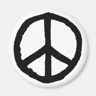 Imán Símbolo de paz duro
