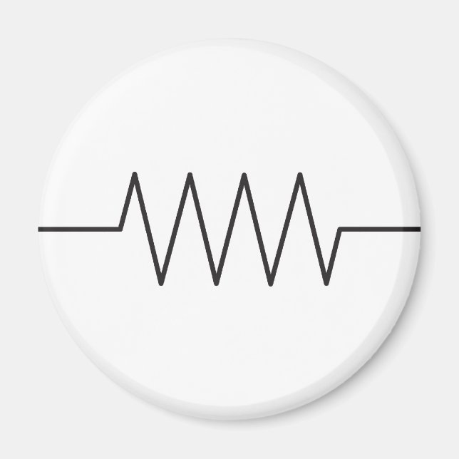 Imán Símbolo de resistencia (Frente)