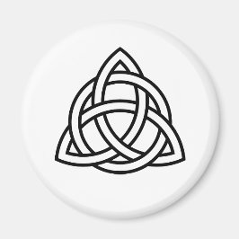 Imán Símbolo de triquetra de Knot de la Trinidad celta