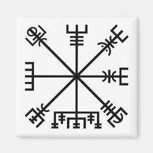 Imán Símbolo de viking de vegvisir