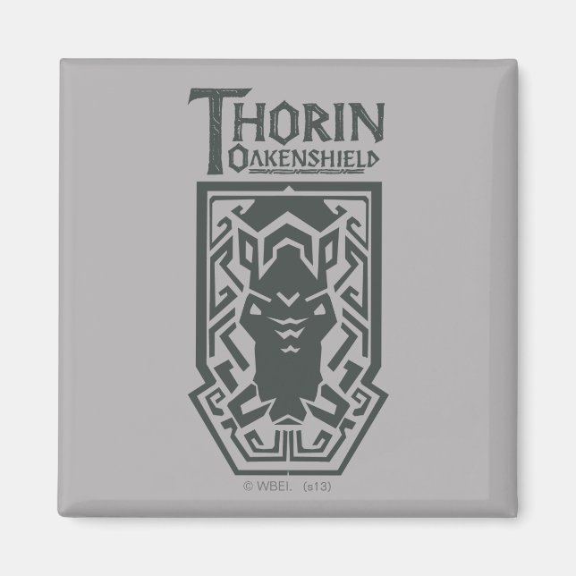 Imán Símbolo Escudo THORIN OAKENSHIELD™ (Frente)