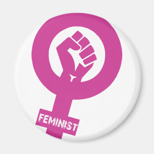 Imán Símbolo feminista de derechos de género