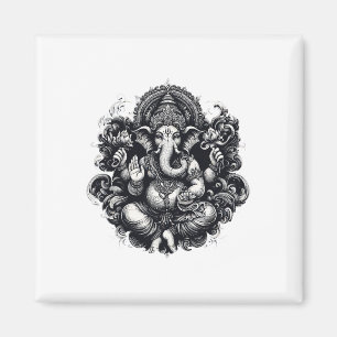 Imán Símbolo Ganesh Yoga Hindú Dios Elefante Ganesha Pu