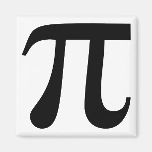 Imán Símbolo gigante del "pi"