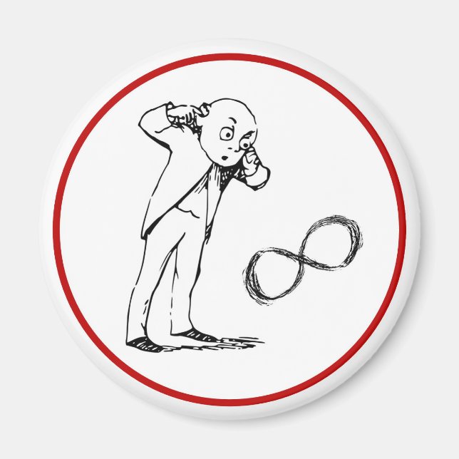 Imán Símbolo Guay Infinity Magnet Filosófico (Frente)