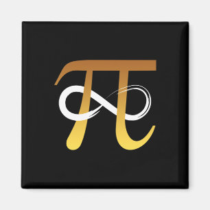 Imán Símbolo infinito número 3.14 matemática divertida