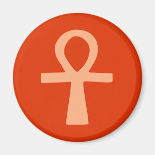 Imán Símbolo kemetismo (naranja)