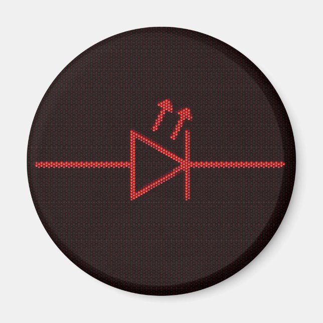 Imán Símbolo LED (Frente)