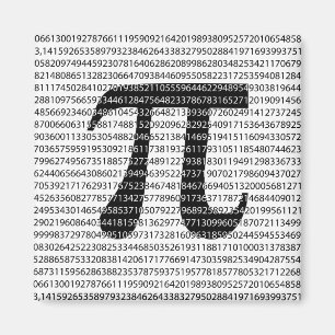 Imán Símbolo matemático del día pi del número negro ori