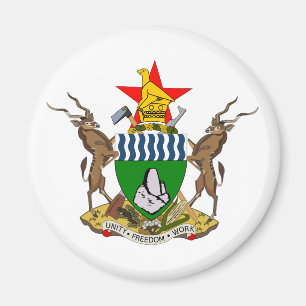 Imán Símbolo oficial del escudo de armas de Zimbabue