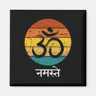 Imán Símbolo Om Namaste Ohm Hindú Zen Tantra Yoga Espír