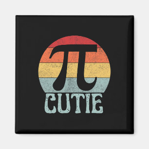Imán Símbolo retro vintage Pi Day Math Teacher Funny Pi