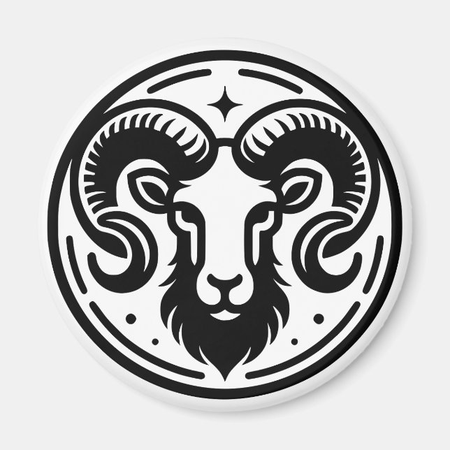 Imán Símbolo y rasgos de los arándanos de Rótulo del ho (Frente)