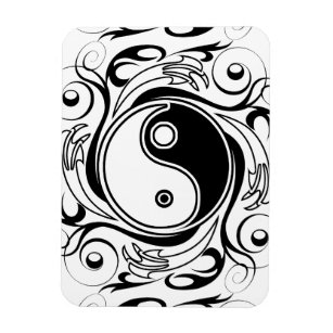 Colgador de móvil ying y yang