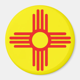 Imán Símbolo Zia Sun de Nuevo México