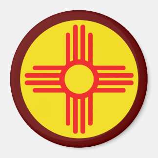 Imán Símbolo Zia Sun de Nuevo México