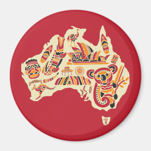 Imán Símbolos de Australia