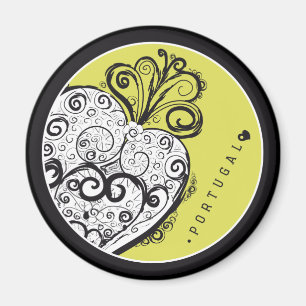 Imán Símbolos de Portugal - Filigrana afiligranado