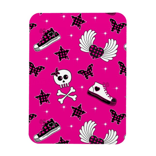 Imán Símbolos Emo (Vertical)