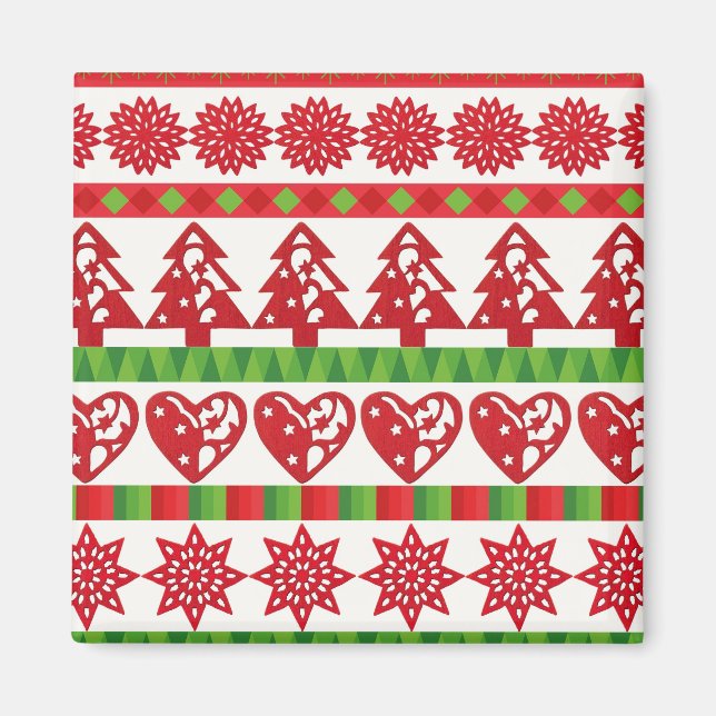 Imán Símbolos navidades (Frente)