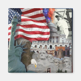 Imán Símbolos norteamericanos de Estados Unidos