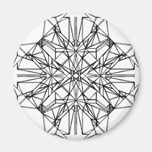 Imán simetría geométrica