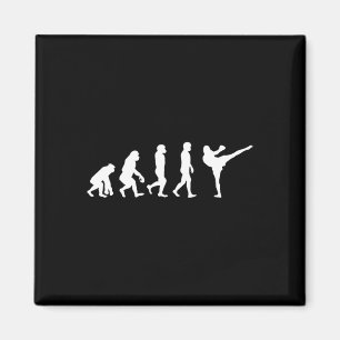 Imán Simio Gorila Evolución Humano Divertido Karate Box