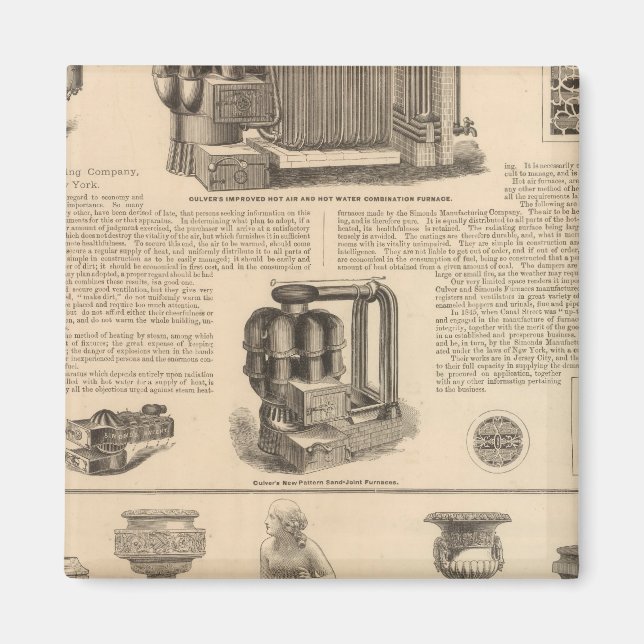 Imán Simonds Manufacturing Company Stewart (Frente)