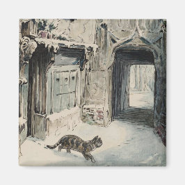 Imán Simpkin el gato sale (por Beatrix Potter)