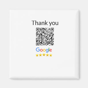 Imán Simple código qr minimalista agregar logo escanear