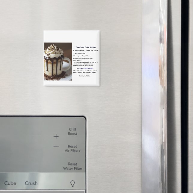 Imán Simple Instant Mug Cake Recipe (In situ (nevera))