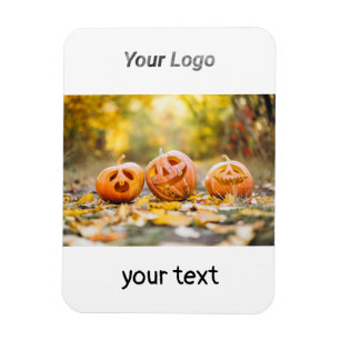 Imán simple minimal añade tu texto tarjeta de año nuevo