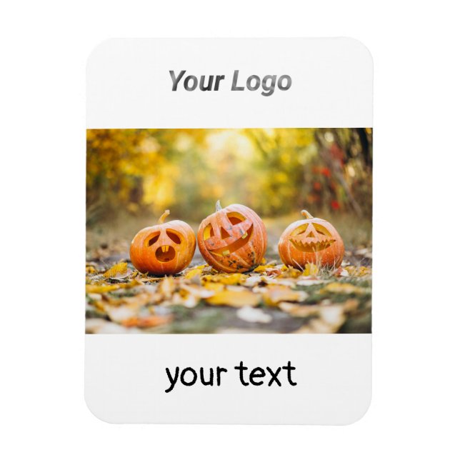 Imán simple minimal añade tu texto tarjeta de año nuevo (Vertical)