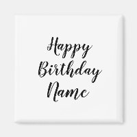 simple mínimo feliz cumpleaños agregar la tarjeta