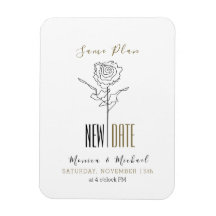 Simple Wedding Postponed Change The Date