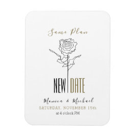 Imán Simple Wedding Postponed Change The Date