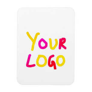 Imán simple y mínimo añadir su logotipo/diseño aquí neg