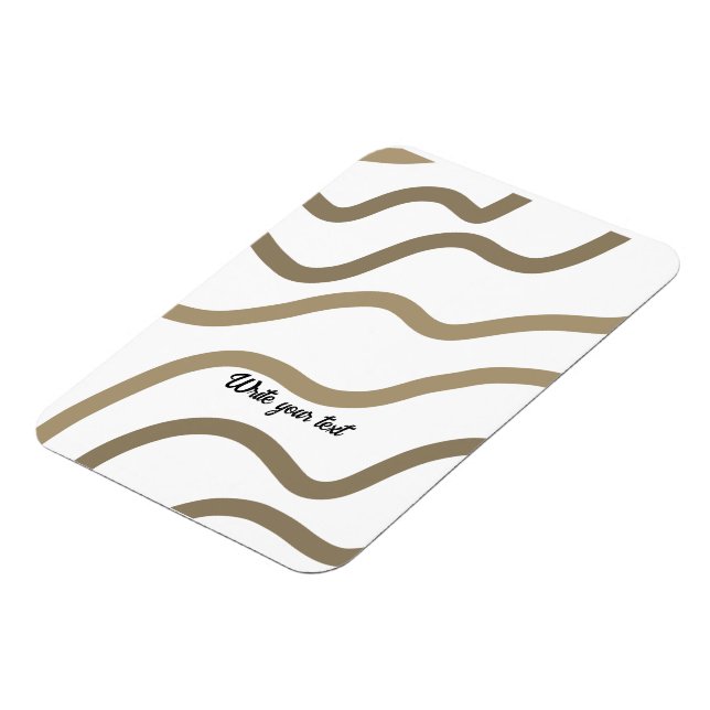 Imán simple y mínimo añadir tus navidades de fotos de t (Lado Izquierdo)