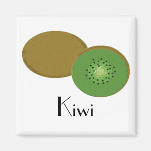 Imán Simplemente fruta kiwi