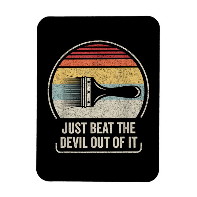 Imán Simplemente Golpea Al Diablo Fuera De Él (Vertical)