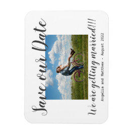 Imán Simplemente Moderno Estamos Casándonos Con La Foto